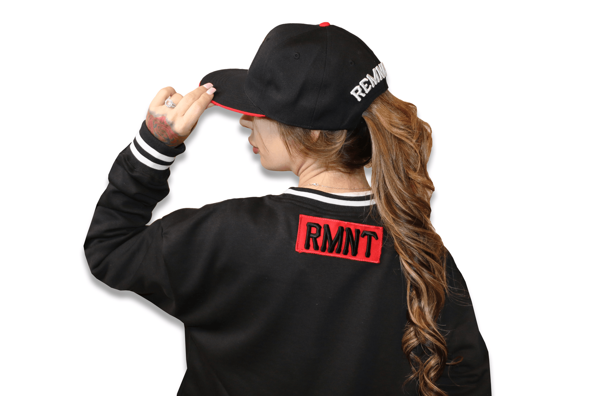 Remnant Snapback, Christian Clothing, Female Model